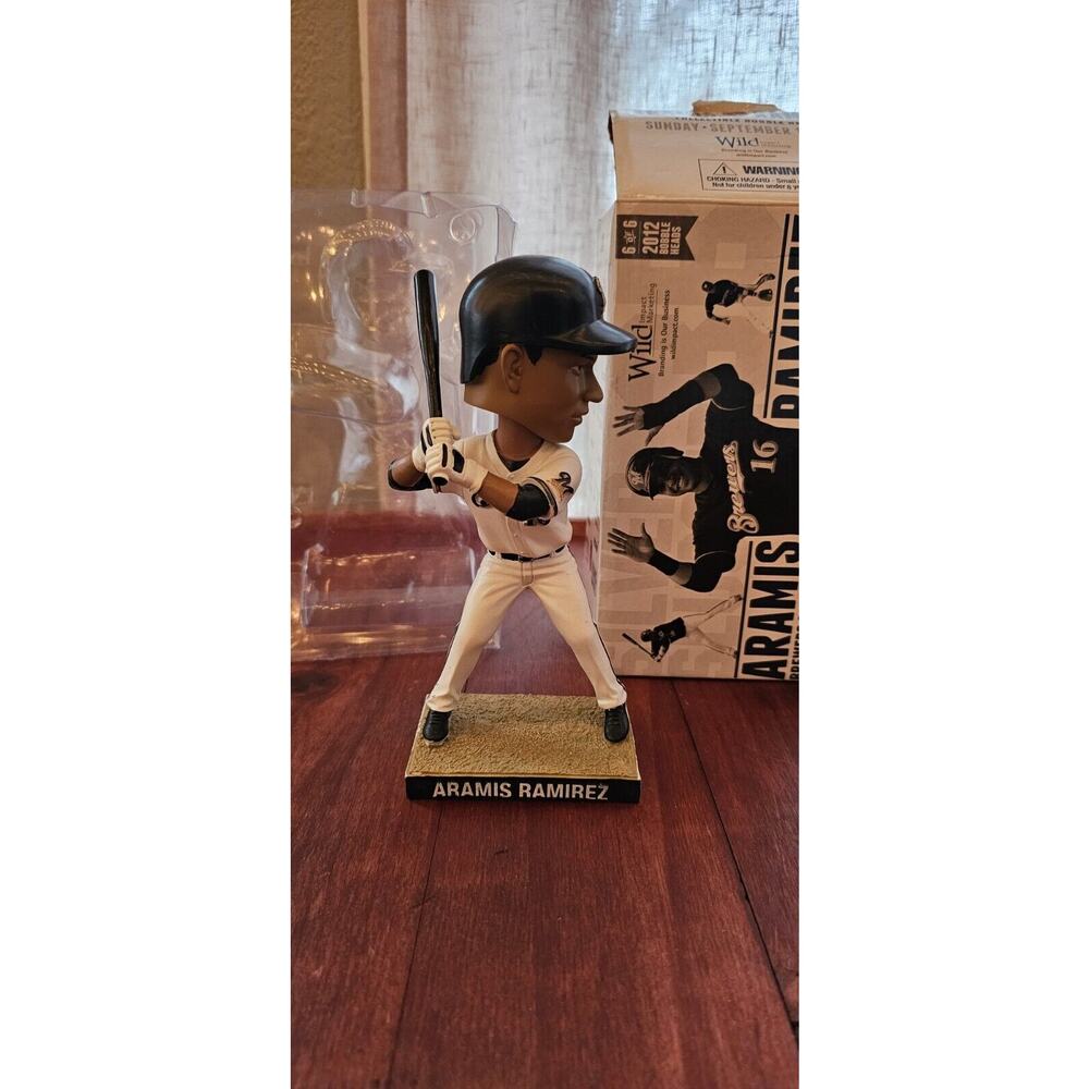Aramis Ramirez Milwaukee Brewers MLB baseball bobblehead
